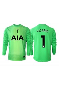 Fotbalové Dres Tottenham Hotspur Guglielmo Vicario #1 Brankářské Domácí Oblečení 2025-26 Dlouhý Rukáv